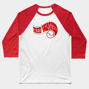 Defunct Riverside Red Wave Baseball 1990 Baseball T-Shirt